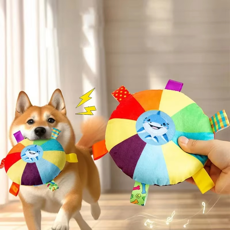 Flying Disc Dog Training Toy - El disco volador interactivo de juguete