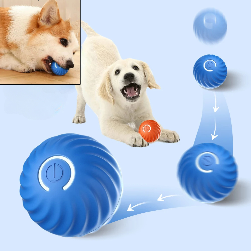 Automatic Moving Dog Ball - Pelota de Juguete para Perros, Pelota