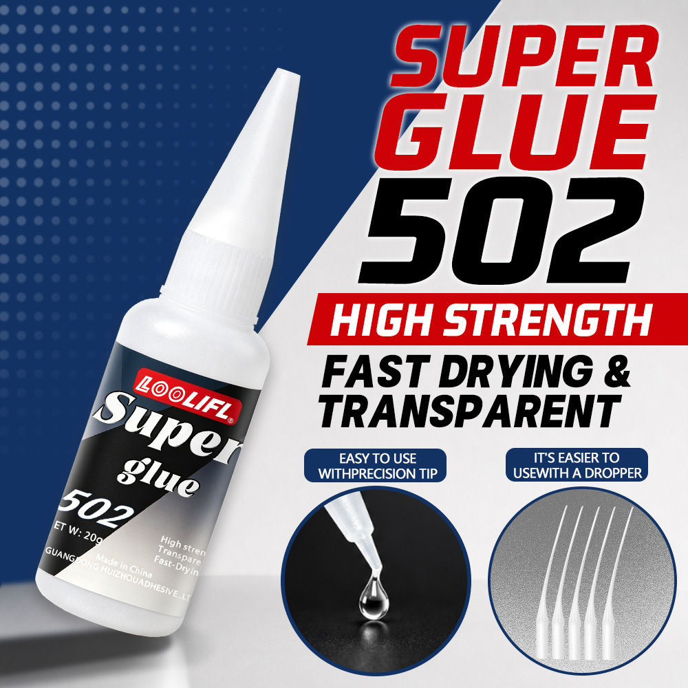 Aquarium - Loolifl-502-20Ml Adhesivo de Cianoacrilato Transparente Instantáneo