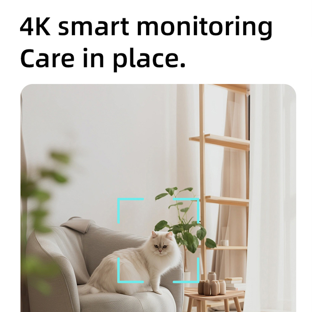 Cámara Inteligente 4K HD con I - Pet Feeders reseña y precio