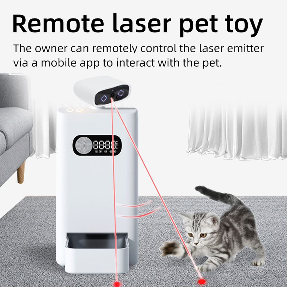 Cámara Inteligente 4K HD con I - Pet Feeders reseña y precio