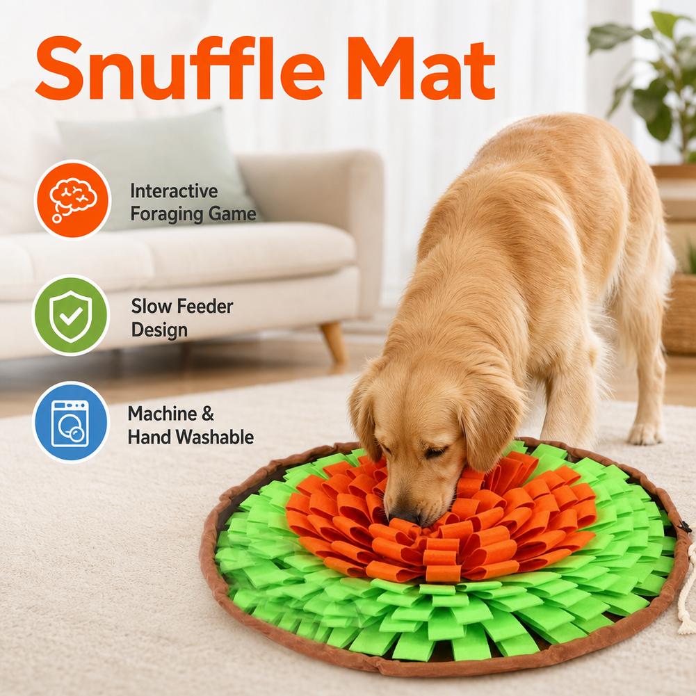 Alfombra de olfateo para perro - Dog Puzzle Feeder Toy reseña y precio