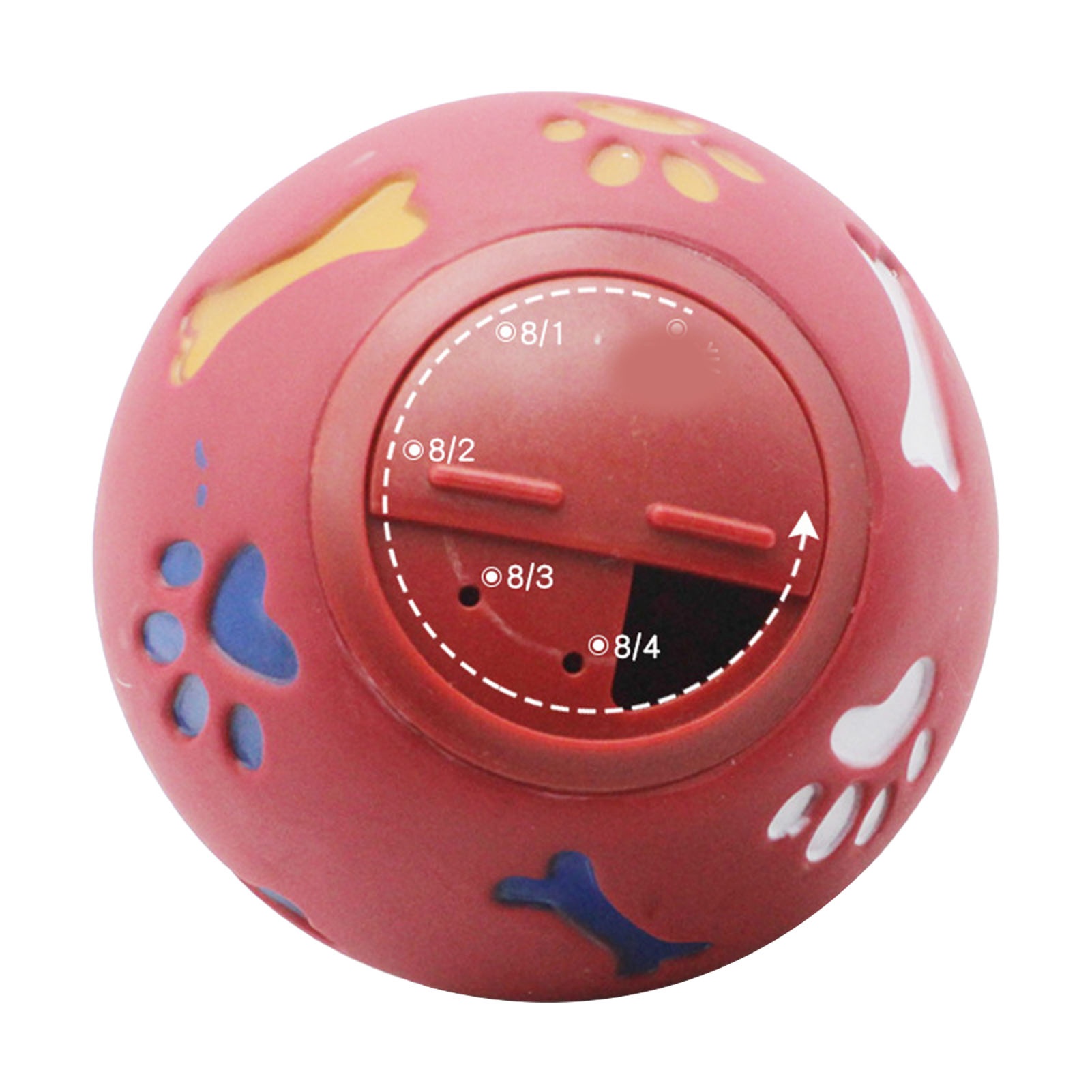 Pelota dispensadora de golosin - Rubber Treat Dispensing Dog Toy reseña y precio