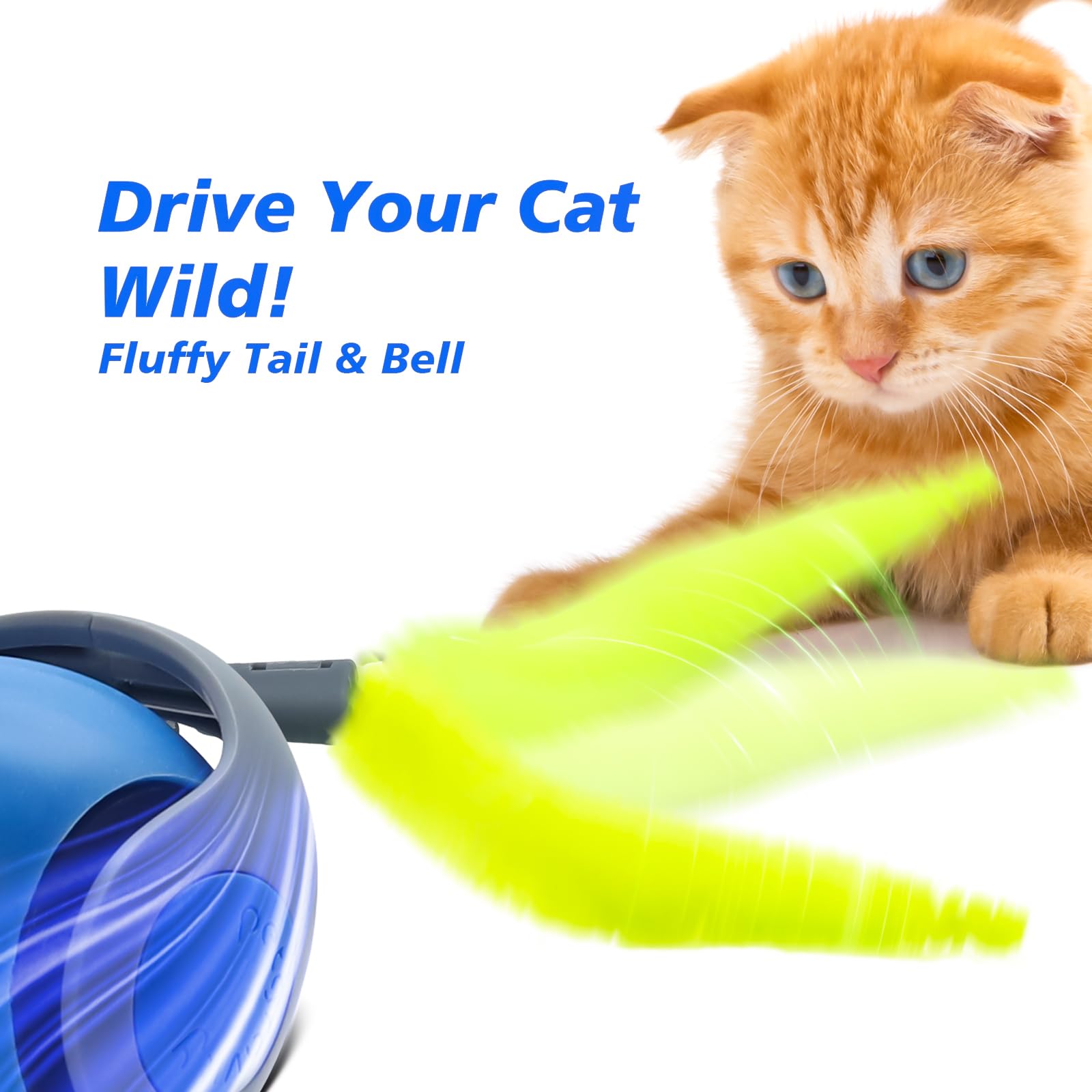 Pelota interactiva para gatos, - Automatic Moving Dog Ball reseña y precio