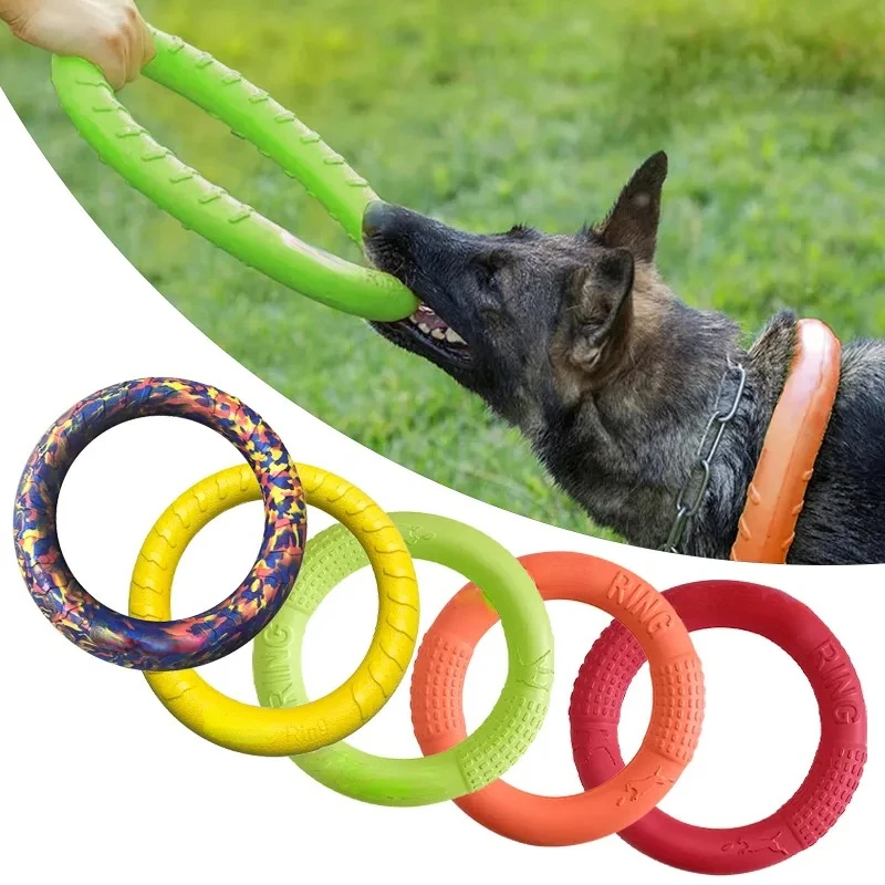 Discos voladores para perro, a - Flying Disc Dog Training Toy reseña y precio