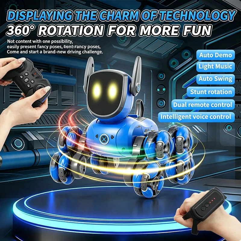 JJRC Q200 2026 Robot Perro Acr - Interactive Squeaky Plush Dog Toy reseña y precio